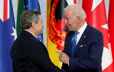 Italy's Draghi to meet Biden as coalition frets over arms to Ukraine