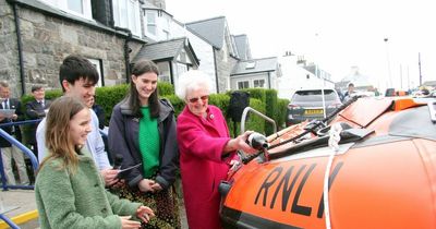 Kippford's new lifeboat named the Ronnie Sinclair after bequest