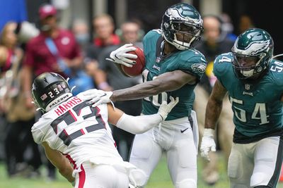 1 veteran player on roster bubble at each position group for the Eagles