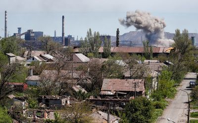 Ukraine says Russian tanks and artillery pound Mariupol steel plant