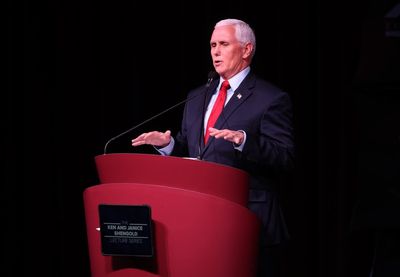 ‘How dare you?’ Mike Pence hits back at Kamala Harris for criticising Supreme Court plan to overturn Roe