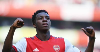 Eddie Nketiah Arsenal contract latest ahead of crucial Tottenham test in Champions League race