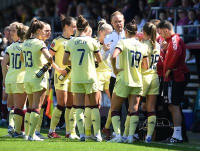 Arsenal Women to train against men’s Under-16s to make it ‘harder than games’