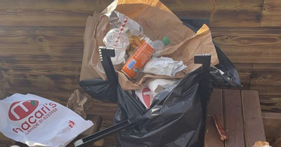 Dublin cafe owner furious over 'disgraceful' littering