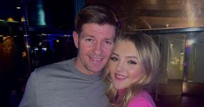 Steven Gerrard sends message to daughter as she celebrates 16th birthday