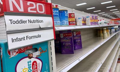 ‘It’s a nightmare’: baby formula shortage leaves US parents desperate