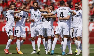 Jorge Molina lets the joy in at last for Granada’s La Liga survival fight
