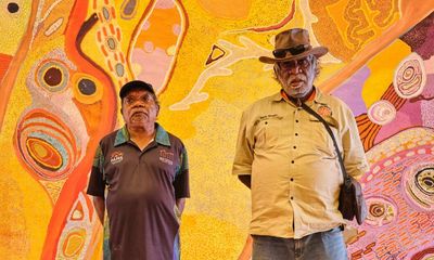 ‘This is a protest painting’: Aboriginal artists speak out in show backed by mining giants