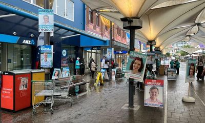 ‘The poor bugger belongs to the wrong party’: voters cast early ballots in Wentworth and North Sydney