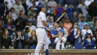 Cubs’ Frank Schwindel to quickly rejoin team after being optioned to Triple-A