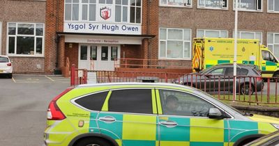 Seven people treated after Welsh school evacuated amid reports of 'chemical spill'