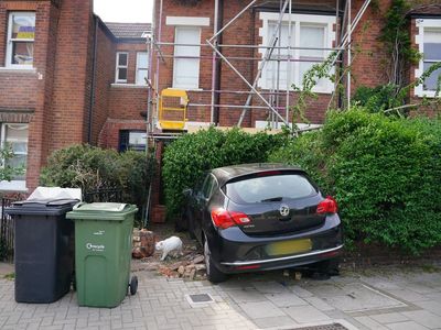 Car crashes into garden of Prime Minister’s south London townhouse