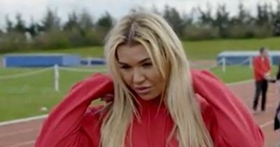 Christine McGuinness sobs on The Games as she makes confession