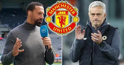 Rio Ferdinand apologises to Jose Mourinho after he was proved right about Man Utd