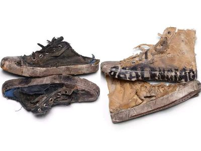 Would you buy these extra destroyed Balenciaga sneakers for 1.42 lakhs?