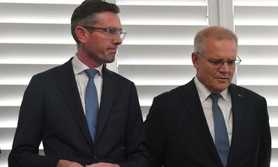 Dominic Perrottet refuses to join Scott Morrison in condemning Labor’s housing policy