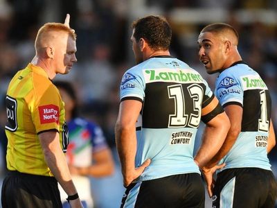 Hynes moves to back after Sharks take bans