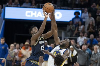 WATCH: Draymond Green blocks Jaren Jackson Jr. to seal playoff win for Golden State over Memphis