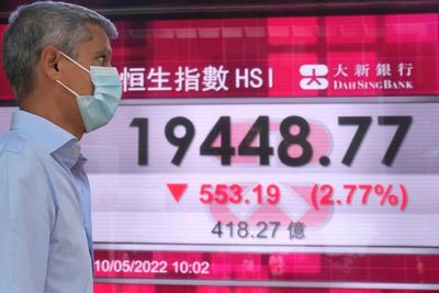 Asian stocks follow Wall St down on rate hike, economy fears