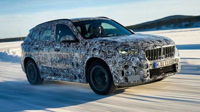 2023 BMW iX1 Teased Playing In The Snow With Dual-Motor AWD Setup