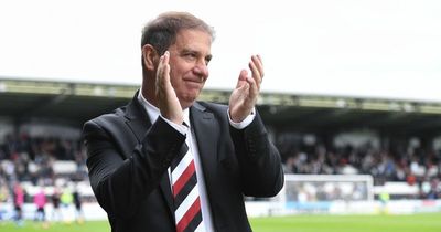 Emotional Tony Fitzpatrick thanks St Mirren fans for 'perfect send off' and club for medal gesture