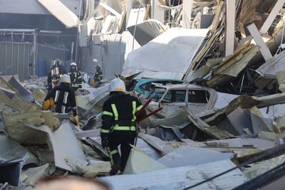 Kharkiv attack: Bodies of 44 civilians found in rubble of bombed building, Ukraine says