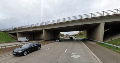 Tragedy as man's body found on M1 in Leeds after bridge fall