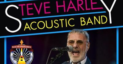 Tickets selling fast for Steve Harley gig in support of Falkirk hospice