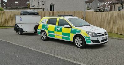 Brave Scots paramedic heads to Ukraine with ambulance car and trailer full of Ayrshire donations