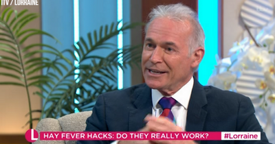 Dr Hilary Jones shares hay fever hacks as UK faces medication shortages
