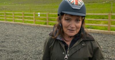Lorraine Kelly close to tears as she tackles fear 10 years on from horror horse riding accident