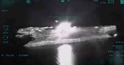 VIDEO: Desert Island Hits: Ukrainian Fighter Jets Rain Bombs Down On Snake Island