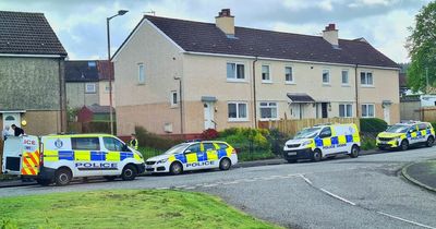 'Forensic officers' seen on Scots street amid ongoing incident