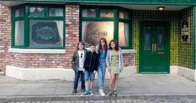 Emmerdale's April Windsor swaps the Dales for the Cobbles as she joins lookalike siblings on Coronation Street set