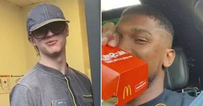 Multi-millionaire Anthony Joshua blags free burger from McDonald's