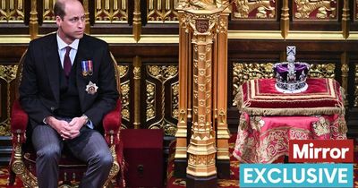 'Regretful' Prince William was 'invisible man' at State Opening of Parliament, says expert