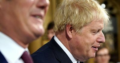 Boris Johnson refuses to say he'll quit if Keir Starmer does over Covid laws