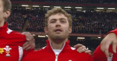 Most-watched Welsh national anthem ever seen by 5 million as Leigh Halfpenny in tears