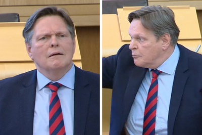 WATCH: 'It's reserved!': Tory MSP goes on 'surreal' rant about Scotland's foreign policy