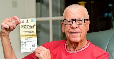 Ernie, 78, has had to say goodbye to every friend he saw his first LFC cup final with