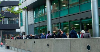 Passport office chaos as hundreds of holidaymakers queue outside for hours