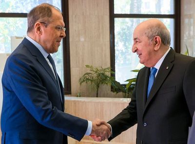 Russia's FM Lavrov meets Algeria leader to deepen thick ties