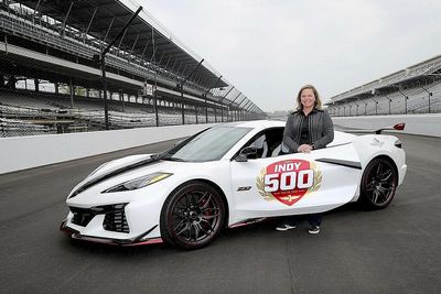 Former racer Fisher to drive Corvette Z06 Pace Car at Indy 500