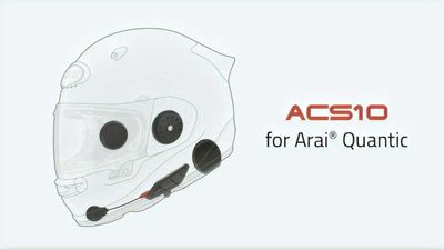 Three Arai Helmets Now Have Their Own Bluetooth Communicator Unit