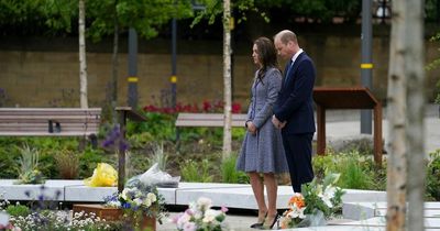 Prince William hails the ‘love and strength of the great city of Manchester’ as he unveils Arena bomb memorial
