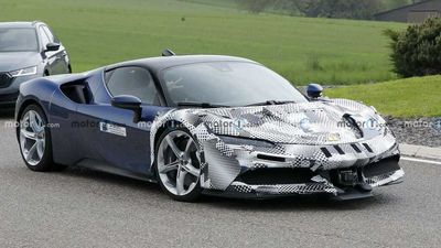 Ferrari SF90 Versione Speciale Spied Hiding Numerous Aero Upgrades
