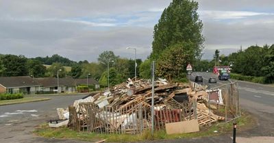 Fencing to be erected around South Belfast bonfire site