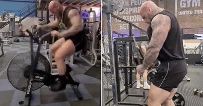 Martyn Ford jokes he's "never looked so skinny" despite weighing over 300lb