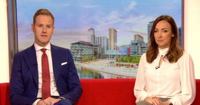 Dan Walker steps in on BBC Breakfast as Sally Nugent fights back tears over Deborah James