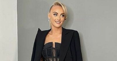 Katie McGlynn shows off her glowing tan at the Pride of Manchester Awards